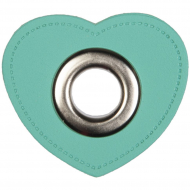 160204_Люверс пришивной на патче HKM "Сердце"