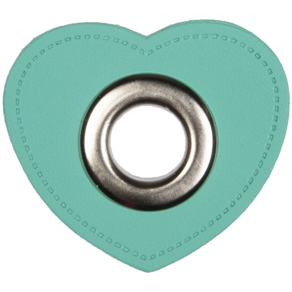 160204_Люверс пришивной на патче HKM "Сердце"