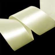 Лента атласная 50мм цв.3011 св.желтый IDEAL уп.27,4 м