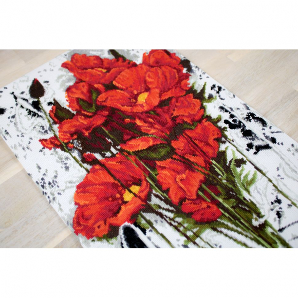 Набор для вышивания LUCA-S арт. B2375 Маки 25,5х37 см