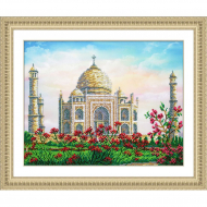 Набор для вышивания бисером ПАУТИНКА арт.Б-1507 Тадж-Махал 36х28 см