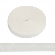 Тесьма брючная (полиэфирная) арт.4316 шир.15мм цв.белый уп.50м А