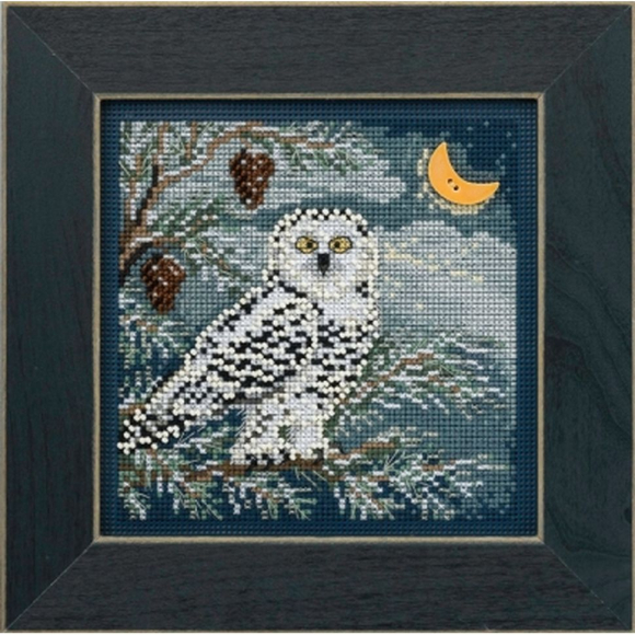 Набор для вышивания MILL HILL Полярная Сова 12,7х12,7 см