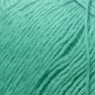Пряжа для вязания ПЕХ Жемчужная (50% хлопок, 50% вискоза) 5х100г/425м цв.411 мята