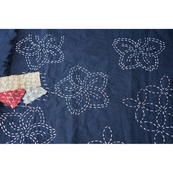 124926_Нить для вышивки сашико, 40 м, цвет белый