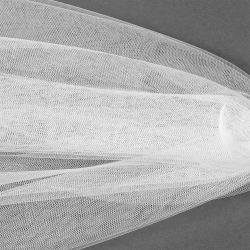 Еврофатин мягкий матовый Hayal Tulle арт.HT.S шир.300см, 100% полиэстер цв. 1 уп.5м - белый