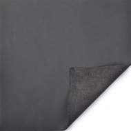 Кожа натуральная краст КРС 21х30см (А4) толщ. 0,7-0,9мм цв.антрацит (асфальт) толщ.