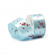 ZX-11.4 цв.97 Лента атласная с рисунком арт.TBY.ЛАР.ZX-11.4 шир.4см цв.97 уп.9,14 м