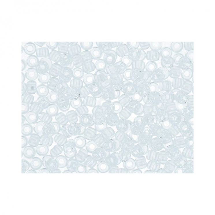 Бисер Япония "TOHO" 11/0  круглый 1  2.2 мм 5 х 5 г №0001 прозрачный