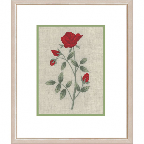 Набор для вышивания Le Bonheur des Dames арт.1516 Coquelicot (Розы) 8,5х14,5 см