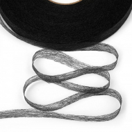 Паутинка Idealtex 10мм цв.черный 23 г/м? рул.100м