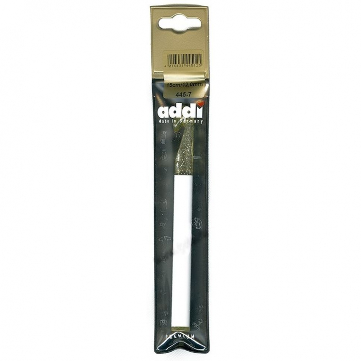 Крючок вязальный пластик addiChampagner №12 15 см