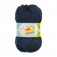 Пряжа ALPINA MISTY (70% хлопок, 30% шерсть) 10х50 г/105м цв.05 синий
