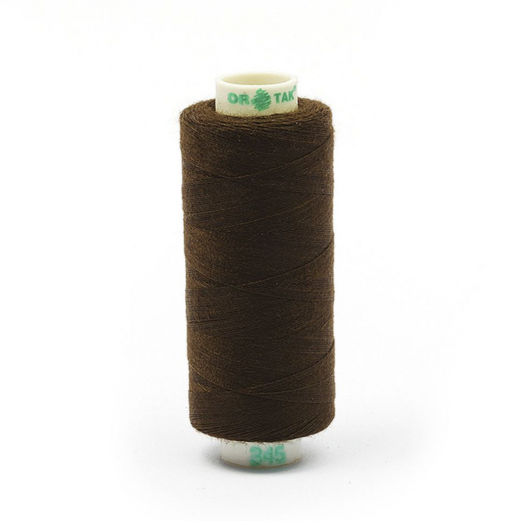 Нитки Dor Tak бытовые 40/2 полиэстер 366м цв.345 коричневый