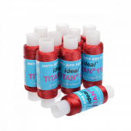 Нить для бисера IDEAL Titan-100 100м цв.красный наб.10шт