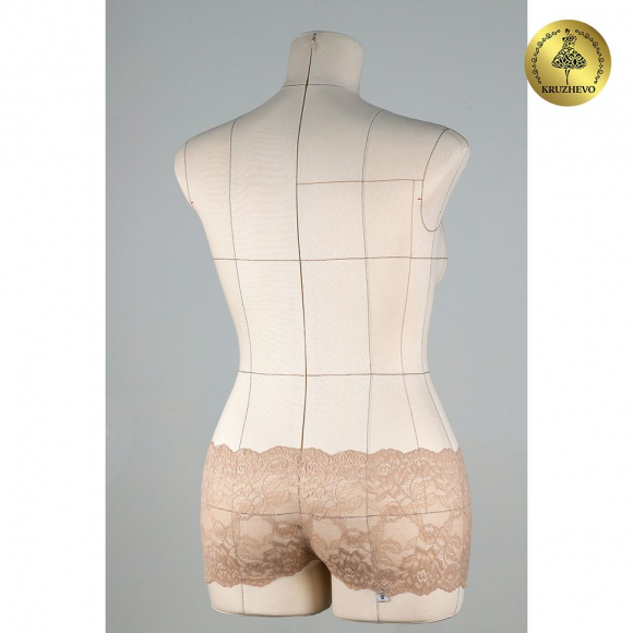 Кружево-стрейч KRUZHEVO арт.TBY.L838 шир.180мм цв.19 бежевый уп.25м