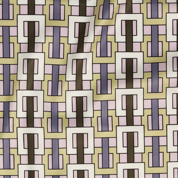 Ткань шелк Армани креп 90 г/м? 97% полиэстер, 3% лайкра шир.148 см арт.T.0307.5 цв.05 фиолетовый рул.25м Ткань шелк Армани креп 90 г/м? 97% полиэстер, 3% лайкра шир.148 см арт.T.0307.5 цв.05 фиолетовый рул.25м