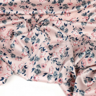 Ткань шелк Армани 90г/м? 97% полиэстер, 3% спандекс шир.145см арт.Р.20237.02 цв.02 розовый рул.30м