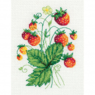 Набор для вышивания KLART арт. 8-337 Земляника 11х14 см