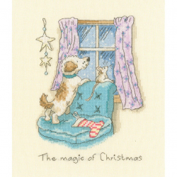 191456_Набор для вышивания "The magic of Christmas"