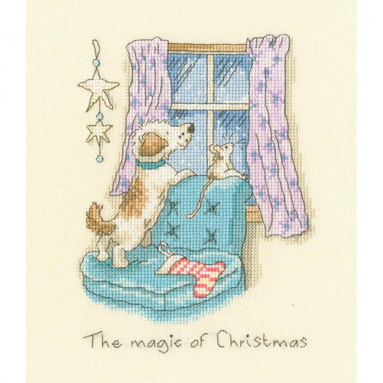 191456_Набор для вышивания "The magic of Christmas"