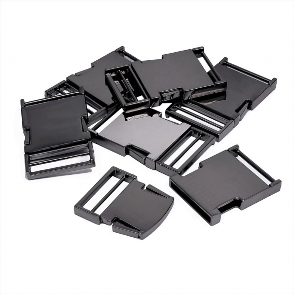 Пряжка-фастекс металл 30мм TBY-7218 58x35мм цв. черный никель уп.6шт