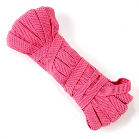 Резинка арт.с39к 7-8мм цв.грязно-розовый уп.10м