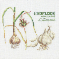 Набор для вышивания THEA GOUVERNEUR арт.3043 Чеснок 15,5х15,5 см