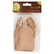 66743_Набор бирок из крафт-бумаги