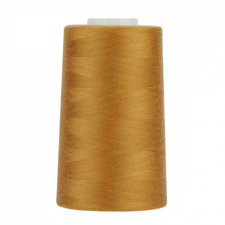 Нитки швейные 40/2 полиэстер 5000 ярд цв.384 рыжий MAX