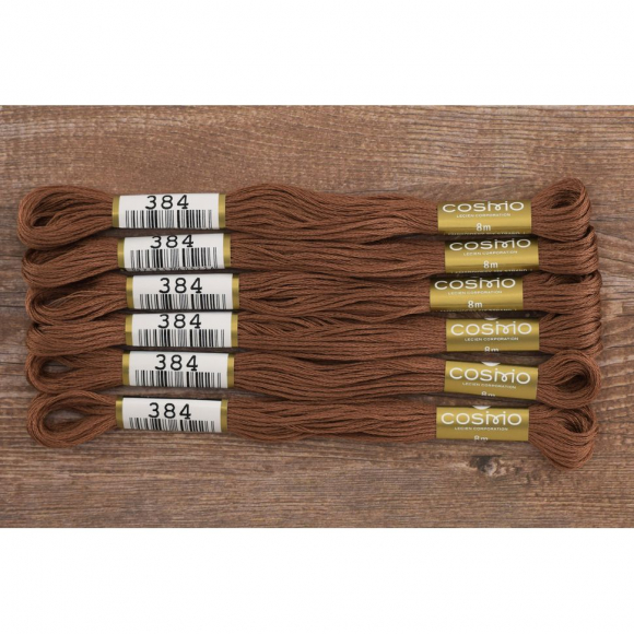 164459_Мулине COSMO однотонный цвет 384