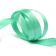 Лента атласная 12мм цв.4323 ярк.мята IDEAL уп.27,4 м