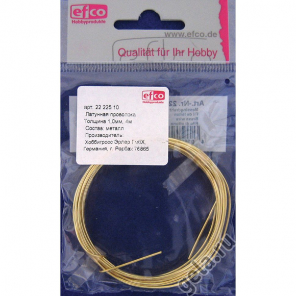 19180_Проволока латунная, 1,0 мм