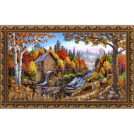 Рисунок на ткани (Бисер) КОНЁК арт. 9837 Природа 25х45 см Рисунок на ткани (Бисер) КОНЁК арт. 9837 Природа 25х45 см