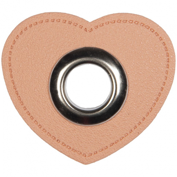 160205_Люверс пришивной на патче HKM "Сердце"