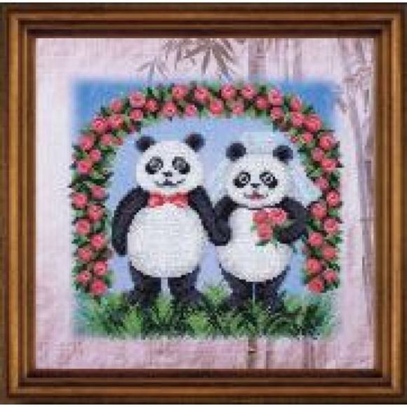 Набор для вышивания бисером МАГИЯ КАНВЫ арт.БД008 Под венец 27х27 см