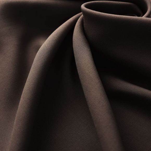 Ткань Штапель 130 г/м? 100% вискоза шир.145 см арт.Р.14862.12 цв.12 венге уп.25м