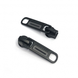 Замок MaxZipper автомат СП#5 F30 цв.черный/серый уп.100шт