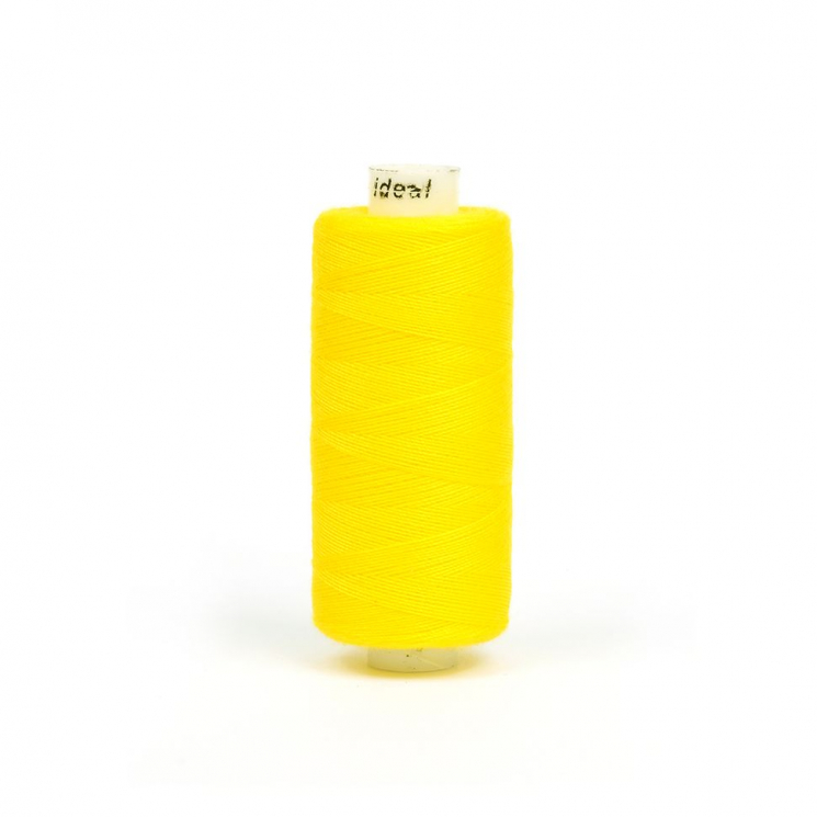 Нитки IDEAL бытовые 40/2 полиэстер 366м цв.136 желтый