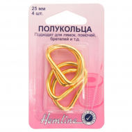 6245_Полукольца разъемные, 25 мм 6245_Полукольца разъемные, 25 мм