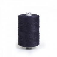 Нитки армированные 45ЛЛ  2500 м цв.6211 сине-черный