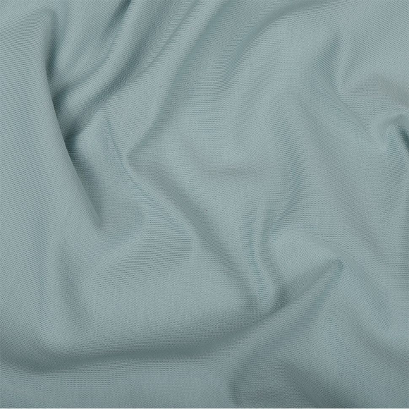 Ткань футер 2х нитка петля гл/крашеный, 240г/м? 95% хл 5%лайк шир.180см арт.ШН-240955-52 цв.ниагара рул.45-70м