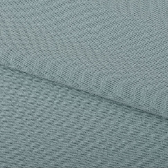 Ткань футер 2х нитка петля гл/крашеный, 240г/м? 95% хл 5%лайк шир.180см арт.ШН-240955-52 цв.ниагара рул.45-70м