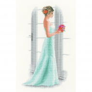 Набор для вышивания HERITAGE арт.JLDA1518E Дейзи 22,5х38 см