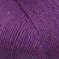 Пряжа для вязания ПЕХ Кроссбред Бразилии (50% шерсть, 50% акрил) 5х100г/490м цв.567 т.фиалка