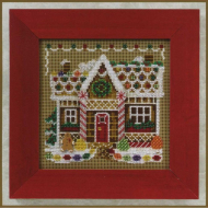 Набор для вышивания MILL HILL Пряничный домик 12,7х12,7 см