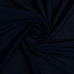 Ткань Вискоза трикотаж, 210г/м? 95% виск 5%лайк шир.185см арт.ШН-210955-58 цв.тем.синий (52203) уп.6м (1кг-2,5м)