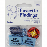 63380_Набор декоративных элементов Favorite Findings "Круиз"