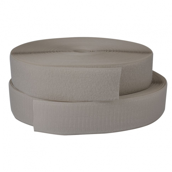 Лента липучка TBY пришивная кач.B шир.50мм цв.F307 св.бежевый уп.25м (пара) Лента липучка TBY пришивная кач.B шир.50мм цв.F307 св.бежевый уп.25м (пара)