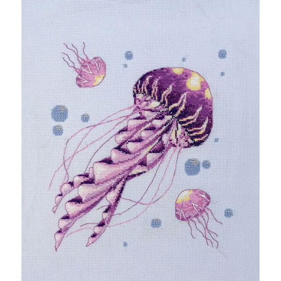 Набор для вышивания МАРЬЯ ИСКУСНИЦА арт.03.019.02 Медуза 25х30 см Набор для вышивания МАРЬЯ ИСКУСНИЦА арт.03.019.02 Медуза 25х30 см